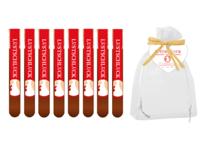 8 x 2cl Lustschluck im Organzasäckchen